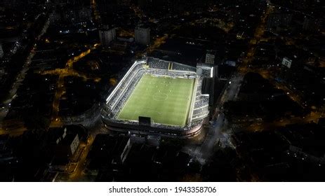 Football Stadium Night Middle City Stock Photo 1943358706 | Shutterstock