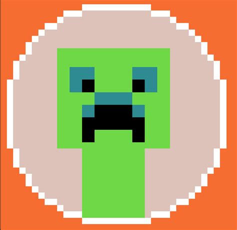 Creeper Pixel Art By Merpsarecute On Newgrounds