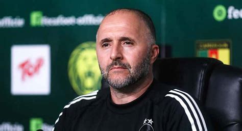 Djamel Belmadi Lossature Du Groupe Pour La Can Est Pr Te