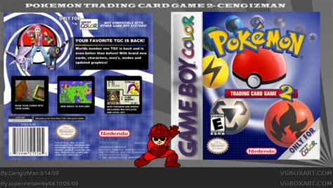 Pokemon Trading Card Game 2 Game Boy Color Box Art Cover by supermetakirby64