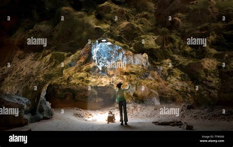 Quadirikiri Cave, Arikok National Park, Aruba Stock Photo - Alamy