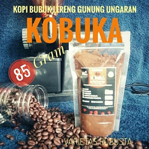 Jual Kopi Bubuk Robusta 85 Gram Khas Lereng Gunung Ungaran Shopee