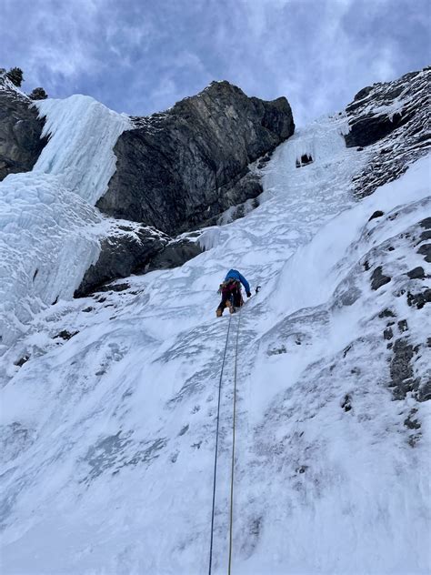 Sertig Eisklettern 1900m Aktuelle Verhältnisse vom 16 01 2023 auf