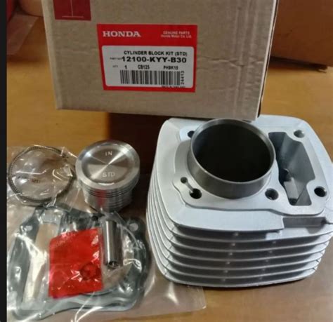 Honda Genuine Cylinder Block Set With Piston Kit Ring Gasket For Honda