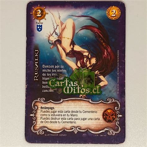 Rusalki Mitos Y Leyendas Dominvs Cartas Mitos