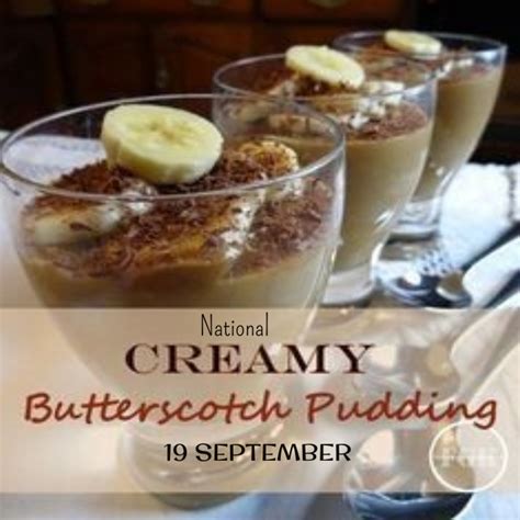 National Butterscotch Pudding Day Instagram Template Postermywall