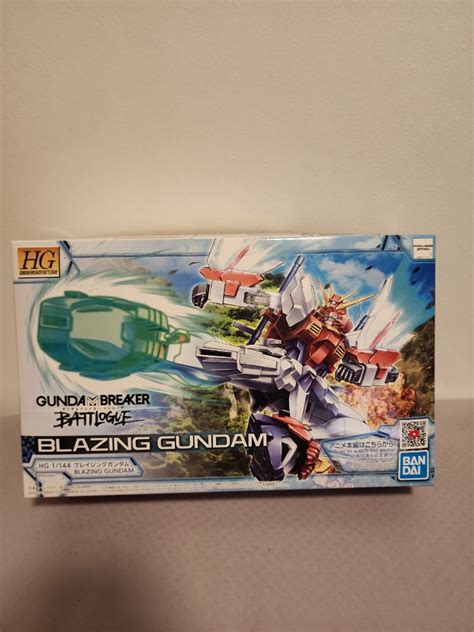 Hg Blazing Gundam Hobbies Toys Toys Games On Carousell