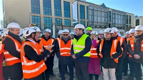 Milano Il Ministro Salvini In Visita Al Cantiere Del Villaggio