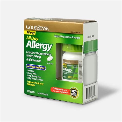 Goodsense® All Day Allergy Relief Cetirizine Hcl Tablets 10 Mg