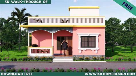 Small Village House Plans With 3 Bedroom Beautiful Indianstyle Home