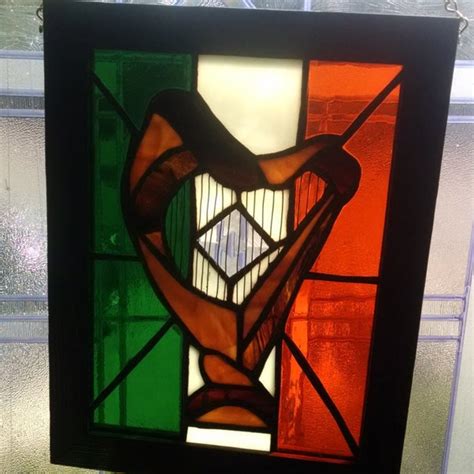 Irish Stained Glass Etsy