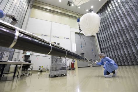 Esa Science And Technology Juice S Magnetometer Boom Extended