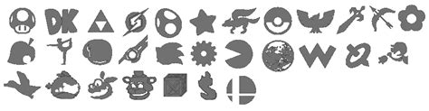 User blog:Supermarioplushbros12/Super Smash Bros Character symbol ...