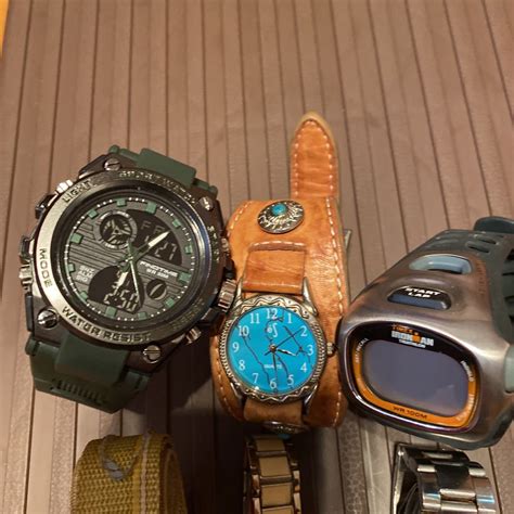 Yahooオークション Timex タイメックス ブラック文字盤 クロノグラ