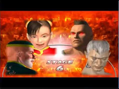 Tekken Tag Tournament Playstation Xiaoyu Wang Team Playthrough