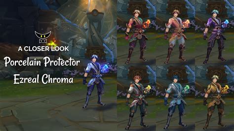 Porcelain Protector Ezreal Chromas YouTube