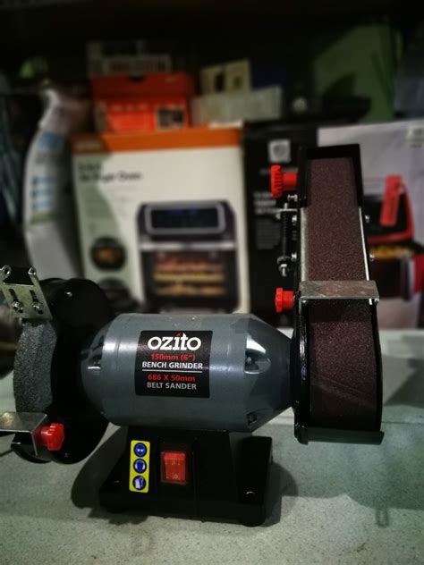 Ozito Bench Grinder And Belt Sander Commercial Industrial