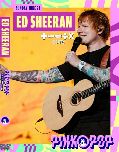 コレクターズ DVD エドシーラン 2024年6月23日オランダ ピンクポップ2024 Ed Sheeran x Tour