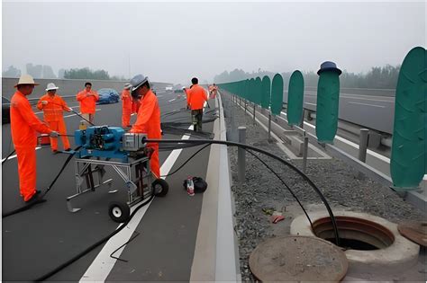 Highway Tunnel Communication Optical Cable Laying And Welding