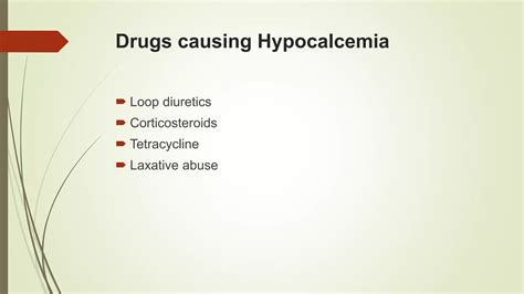 Drug Affecting Calcium Regulation Ppt