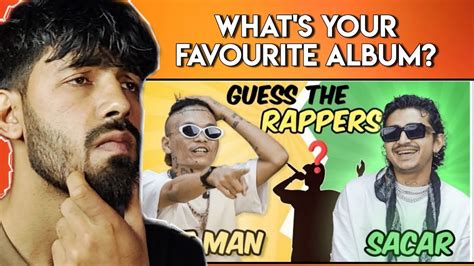 GUESS THE RAPPER WITH SACAR & STMAN (Reaction) - YouTube