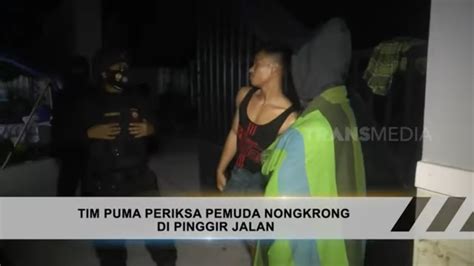 Patroli TIM PUMA Periksa Remaja Nongkrong Minum Miras THE POLICE 22