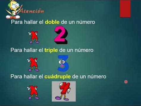 DOBLE TRIPLE Y CUADRUPLE DE UN NÚMERO OK1 YouTube