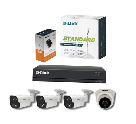 Buy D Link Ch Cctv Kit Ch Dvr Mp Dvr F M Ch Cctv Power