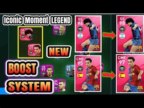 New Boosted Ratings System For Iconic Moment Legend Pes Mobile