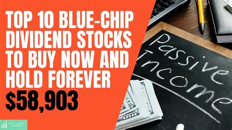 Top 10 Blue Chip Dividend Stocks To Buy NOW Hold Forever YouTube