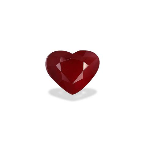 Heart Cut Mozambique Ruby Carats