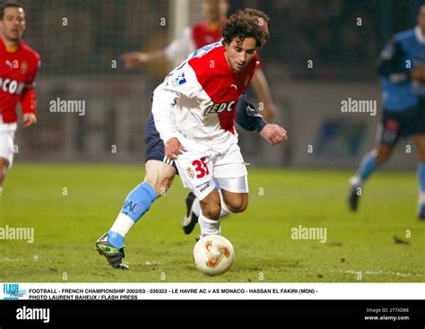 FOOTBALL FRENCH CHAMPIONSHIP 2002 03 030322 LE HAVRE AC V AS