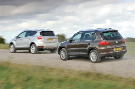 Used Test Ford Kuga Vs Volkswagen Tiguan What Car