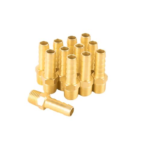 Amazon SUNGATOR 1 4 NPT To 3 8 Barb Hose Barb Fittings Brass