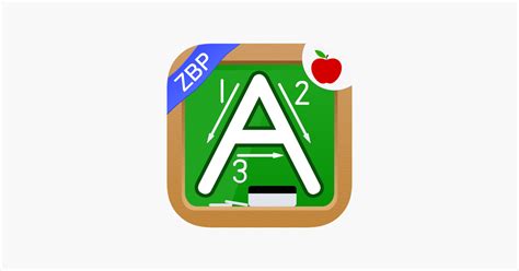 ‎abcs Kids Alphabet Handwriting And Letter Tracing Zbp School Letter