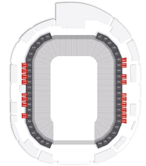 Interactive Concourse Maps State Farm Stadium