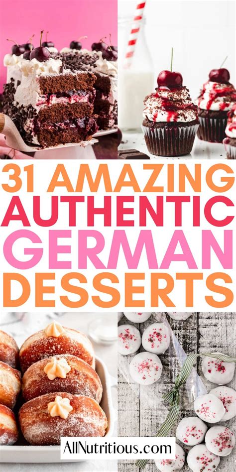 31 Authentic German Desserts That Taste Amazing All Nutritious