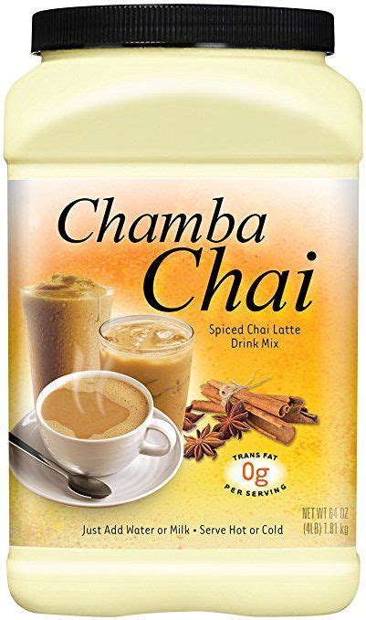 Chamba Chai | Chai spice, Chai latte, Mixed drinks