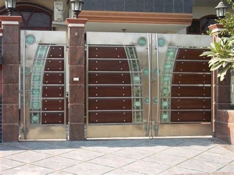 Modern Exterior Design Ideas Metal Garden Gate Design Ideas Glass