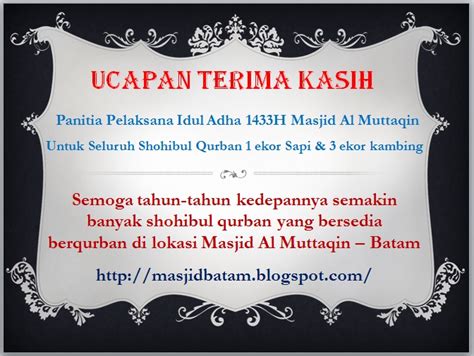 Ucapan Terima Kasih Pembubaran Panitia Pernikahan Bahasa Jawa Ucapan Riset