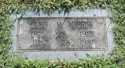 Cleo Mae Wright Deeds 1915 1981 Mémorial Find a Grave