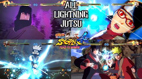 All Lightning Style Jutsus Ultimate Jutsus Naruto Shippuden