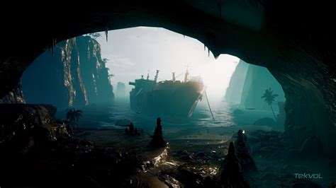 Artstation Ship Wreck Cryengine