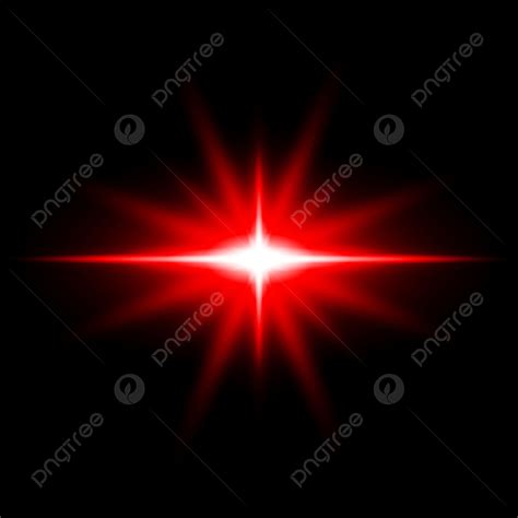 Flare Light Effects Vector Hd Images Abstract Red Light Flare Ray