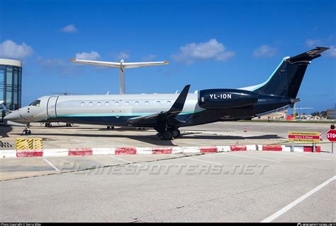 YL ION Union Aviation Embraer EMB 135BJ Legacy 650 Photo By Sierra Mike