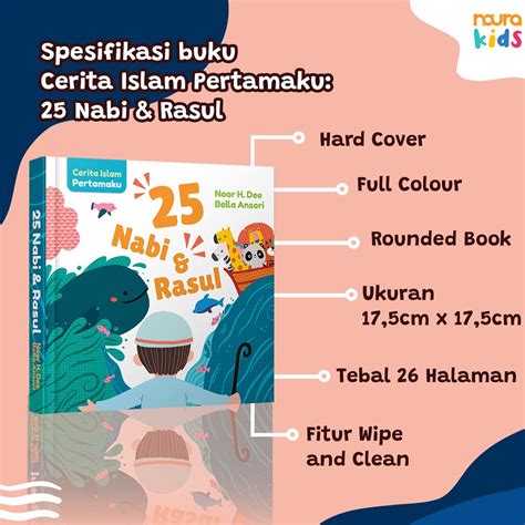 Jual Cerita Islam Pertamaku Nabi Dan Rasul Boardbook Buku Anak