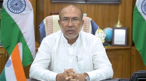 Centre Against Splitting Manipur Cm Biren Singh The Hindu