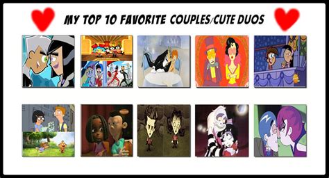 My Top 10 Favoirte Couplescute Duos By Toongirl18 On Deviantart