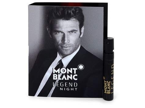 Montblanc Legend Night By Mont Blanc Vial Sample Oz Stacksocial