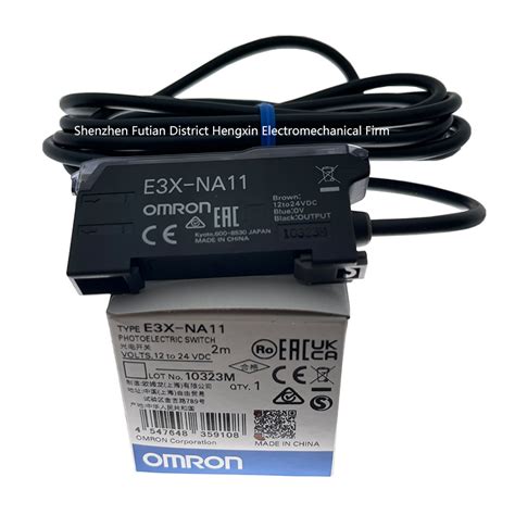 Omron Original Photoelectric Switch Sensor E X Na Optical Fiber